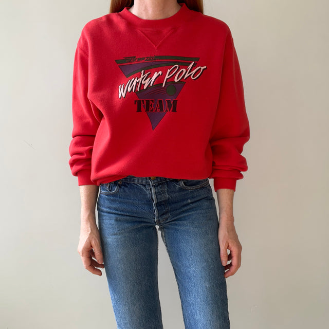 1980s/90s Breezin Water Polo Team Sweatshirt