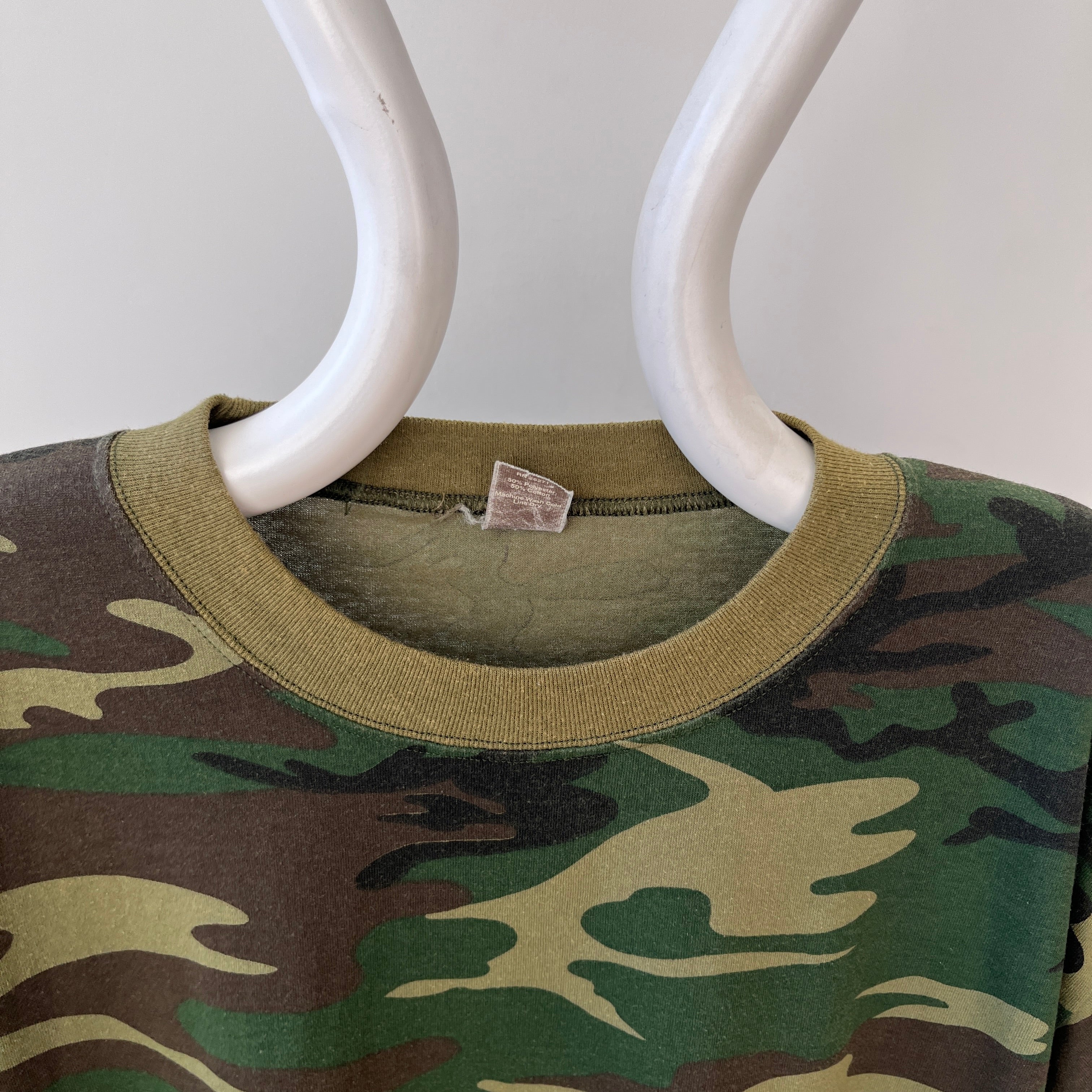 1980s Camo T Shirt