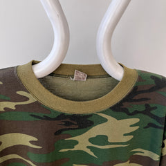 1980s Camo T Shirt
