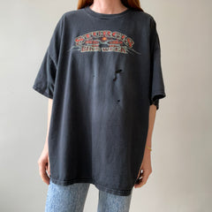 2005 Thrashed Sturgis Bike Week South Dakota T Shirt