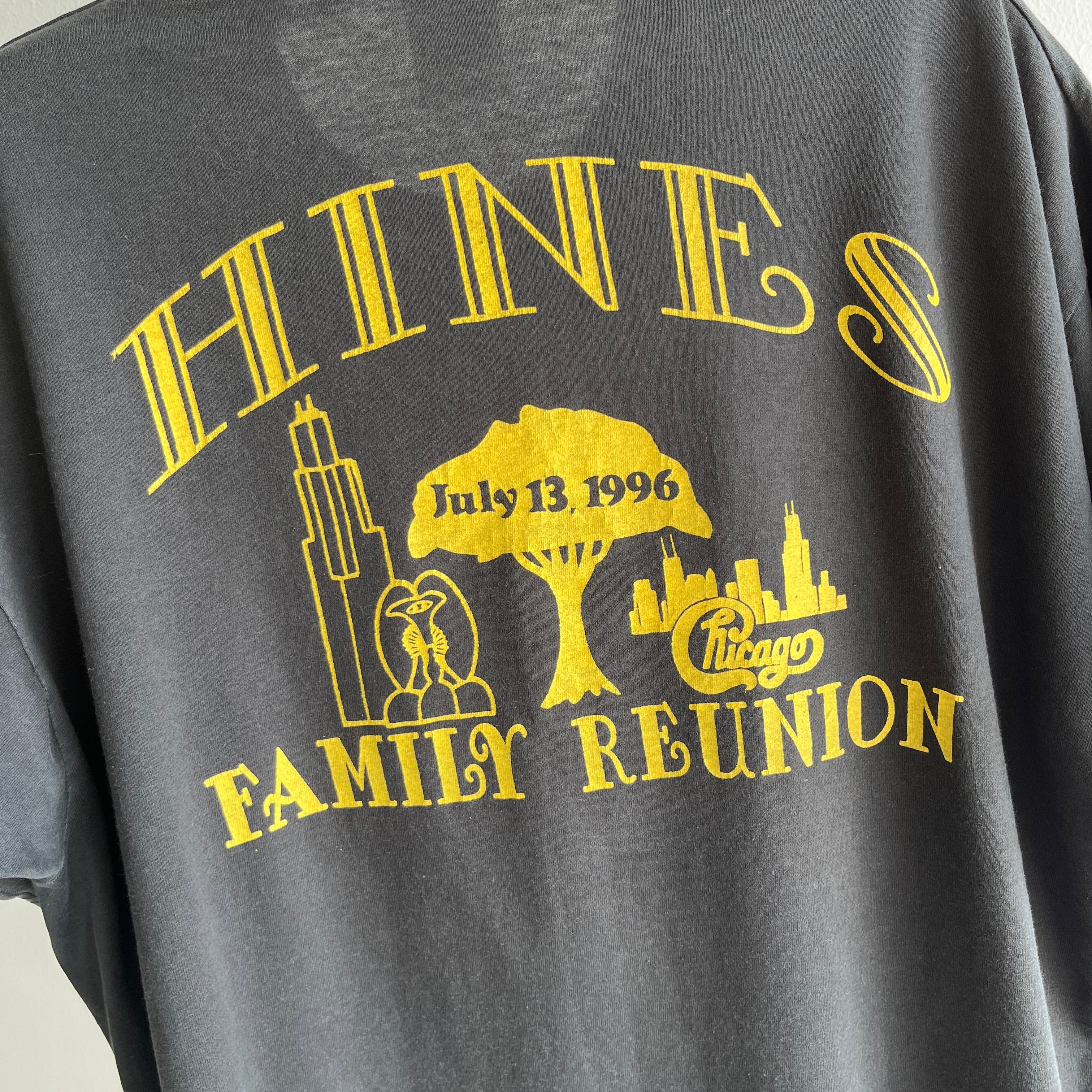 1996 (july 13th) Hines Family Reunion in Chicago - T-Shirt