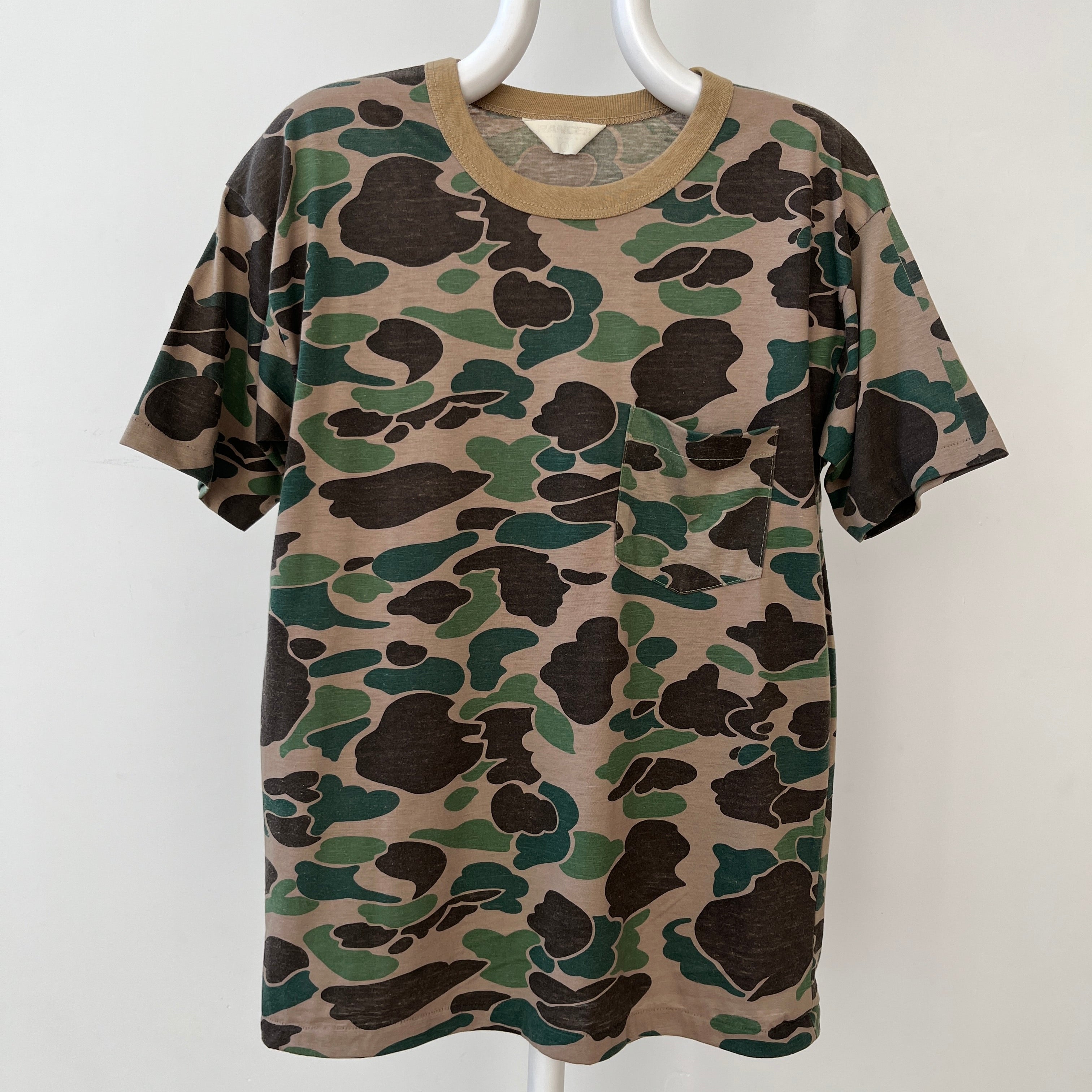 1970s Camo Pocket T Shirt