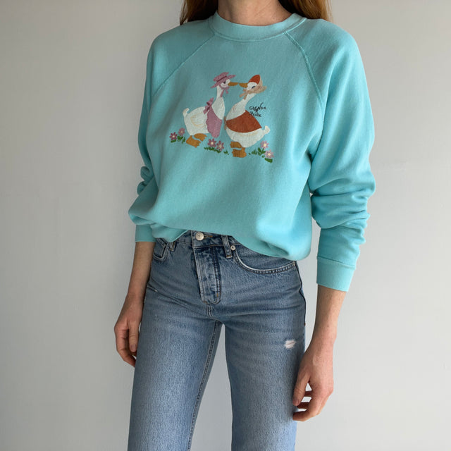 1980s Glenda and Price DIY Goose Sweatshirt - Oh My