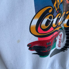 1990 Coca-Cola Cut Neck Sweatshirt - WOW