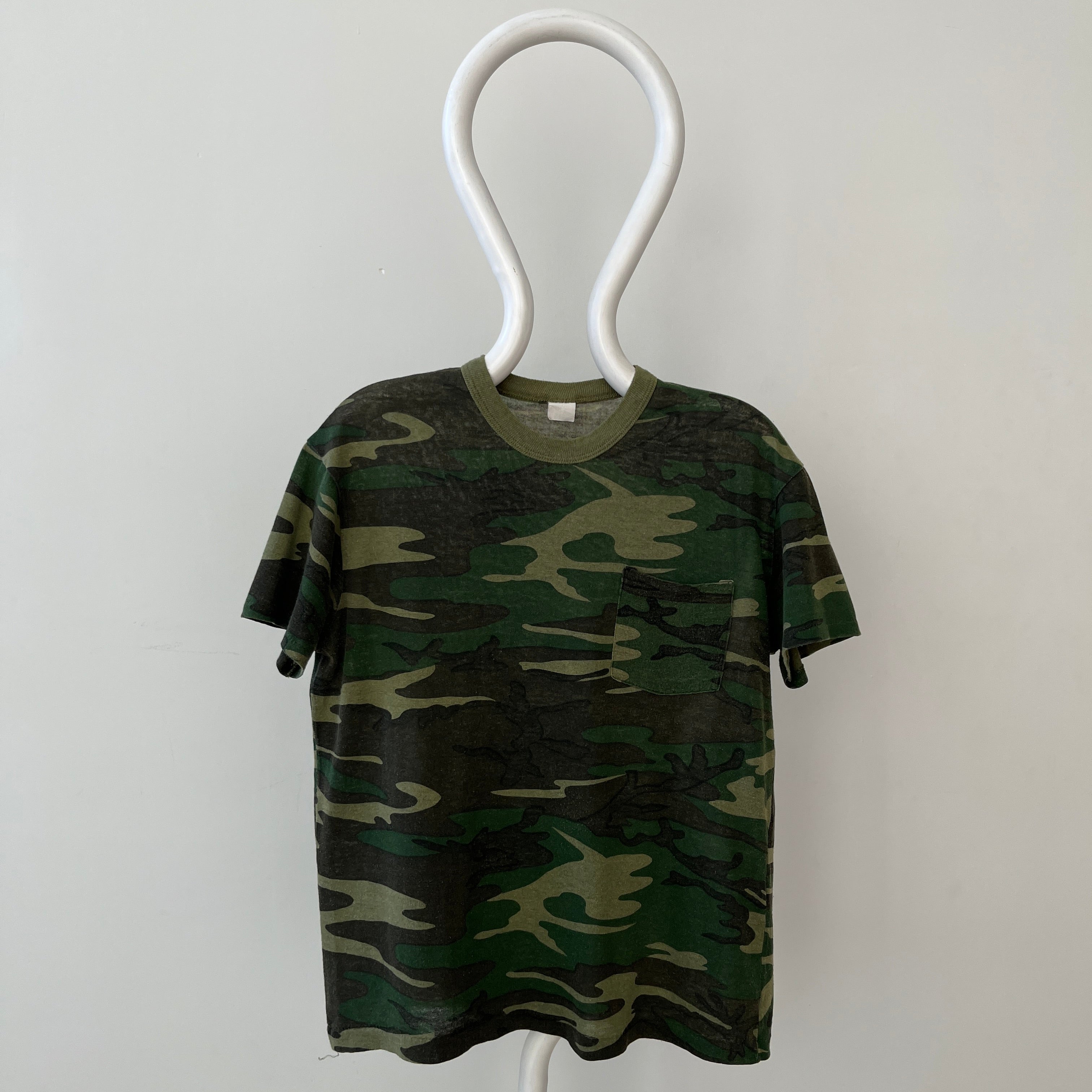 1970s Camo Pocket T Shirt