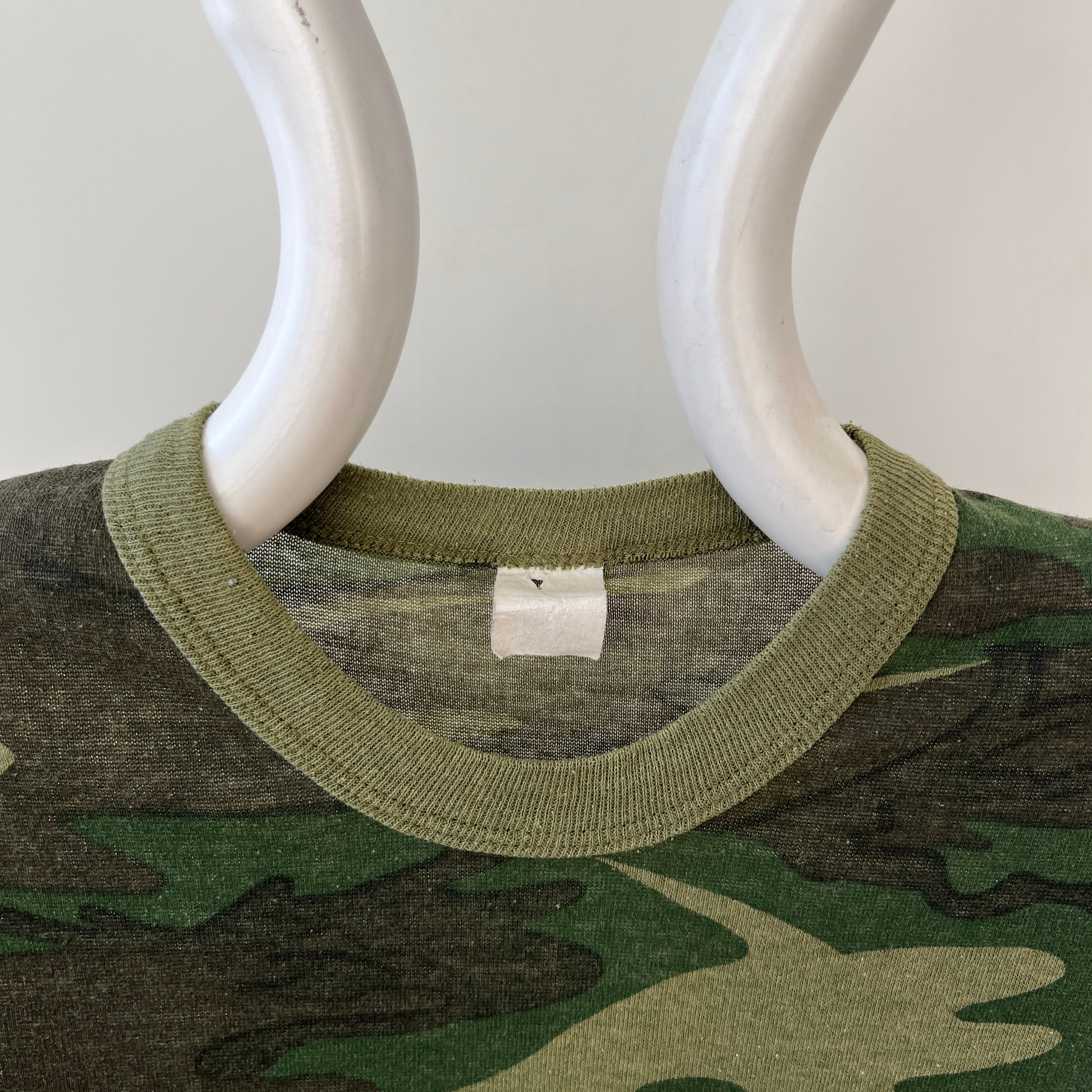 1970s Camo Pocket T Shirt
