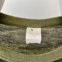1970s Camo Pocket T Shirt