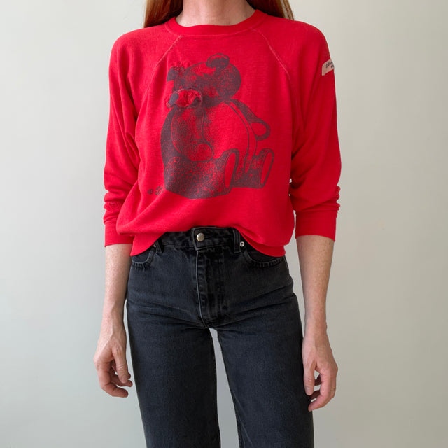 Sweat graphique brouillon