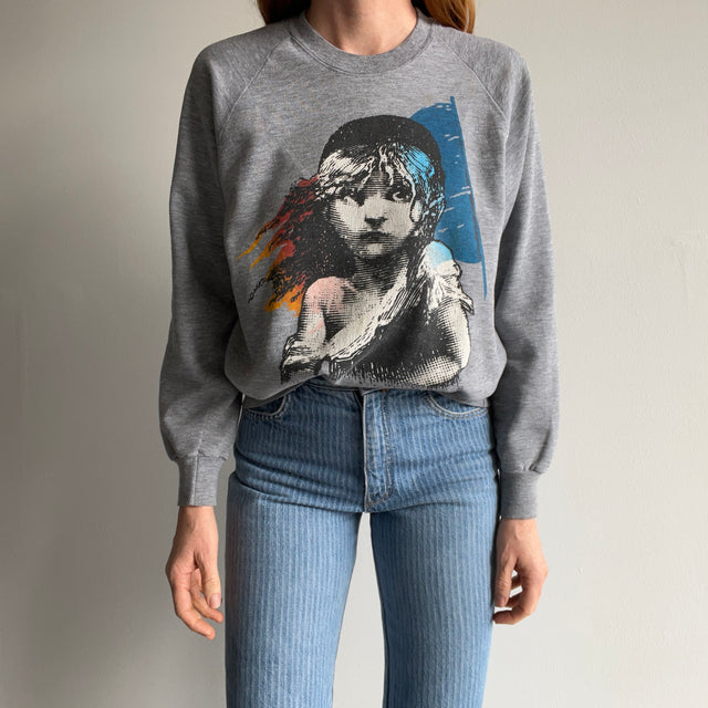 1986 Les Miserables Front and Back Sweatshirt