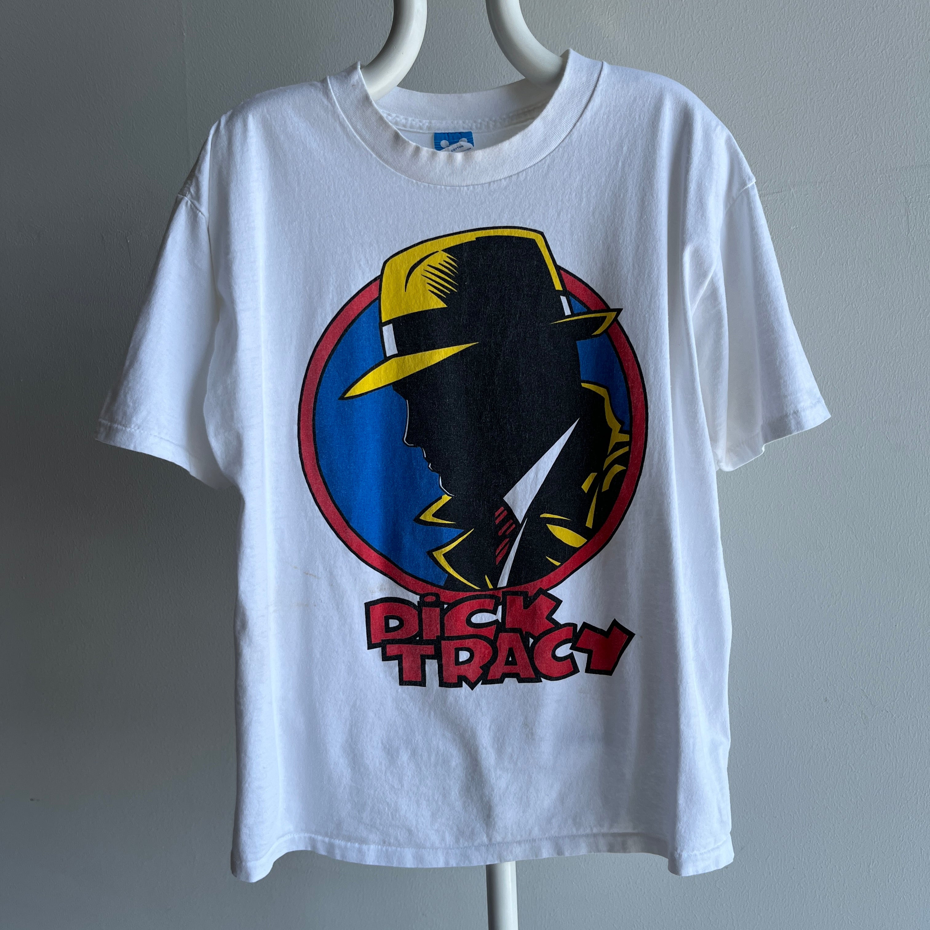 1990 Dick Tracy Cotton T-Shirt by Disney – Red Vintage Co