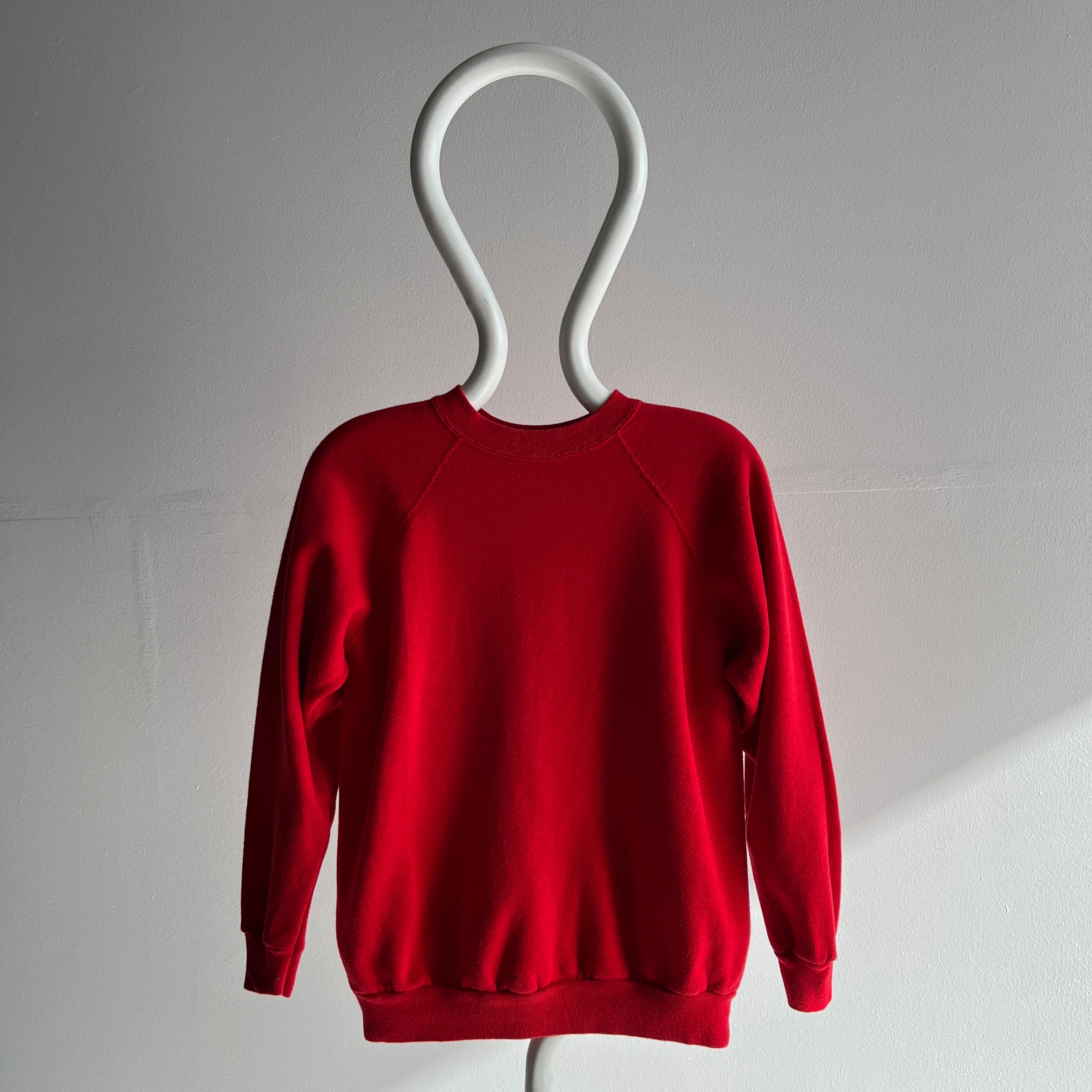 1980 Stoplight Red Raglan - Swoon