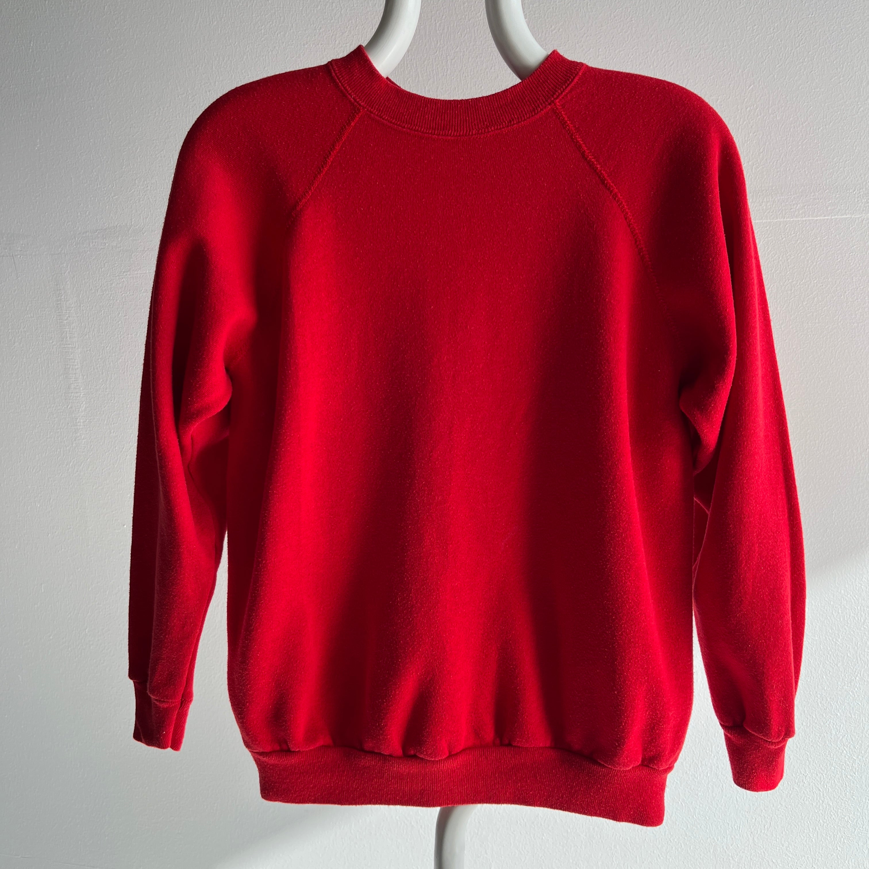 1980 Stoplight Red Raglan - Swoon