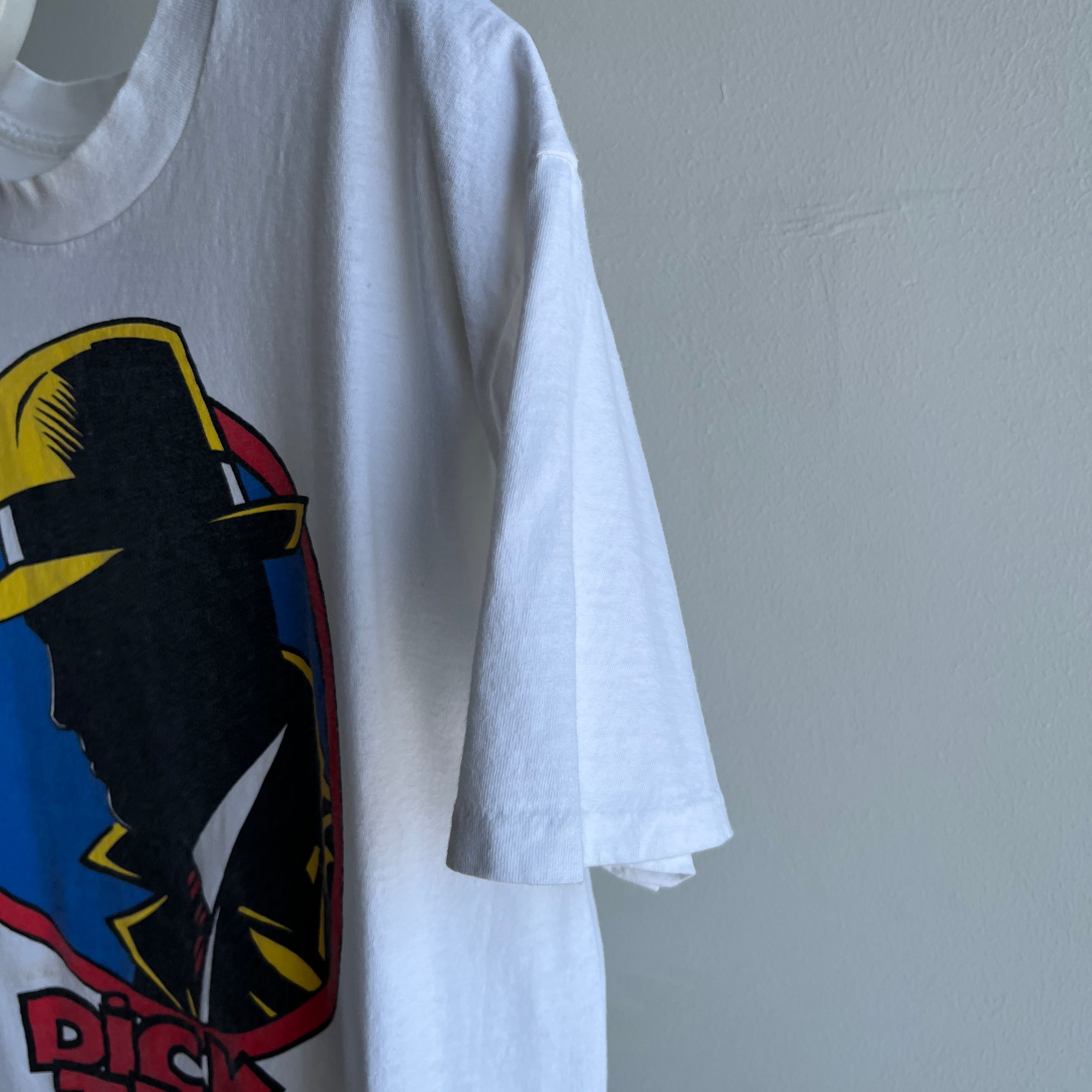 1990 Dick Tracy Cotton T-Shirt by Disney