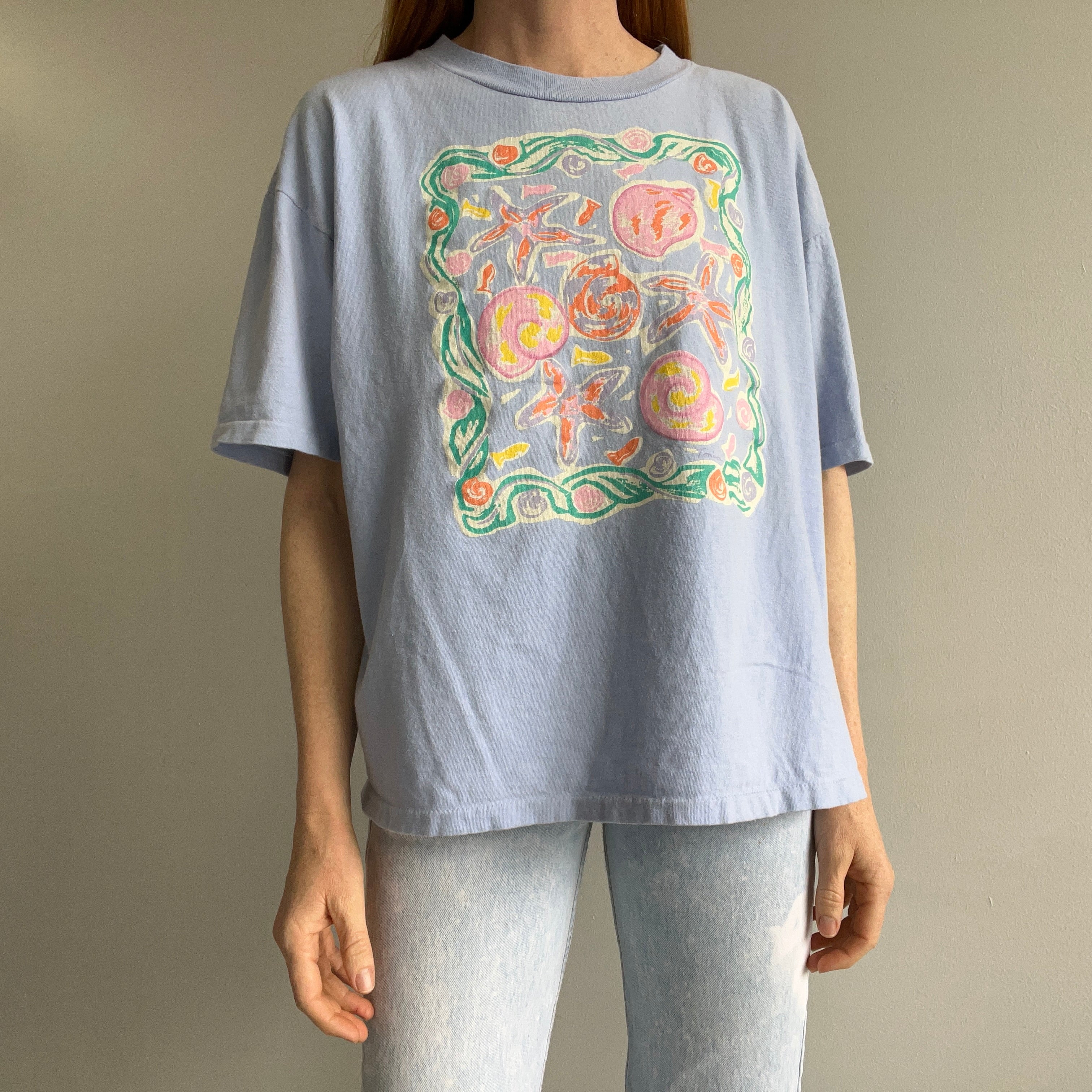 198/90s Pier 1 Imports Floral T-Shirt - Yes, That's Right