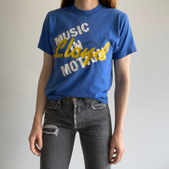 1980s Music In Motion T-Shirt by Screen Stars