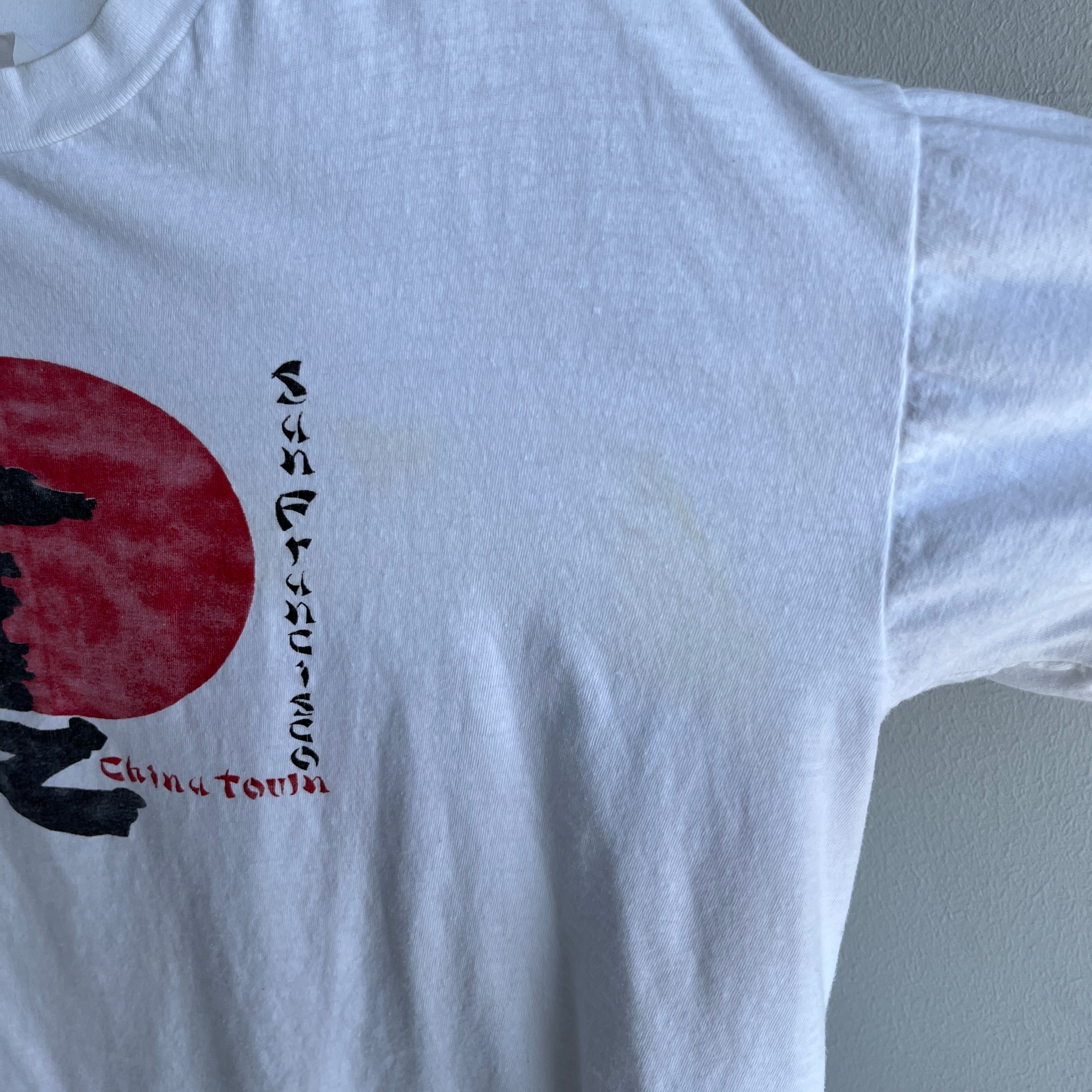 1990s China Town San Francisco Cotton T-Shirt