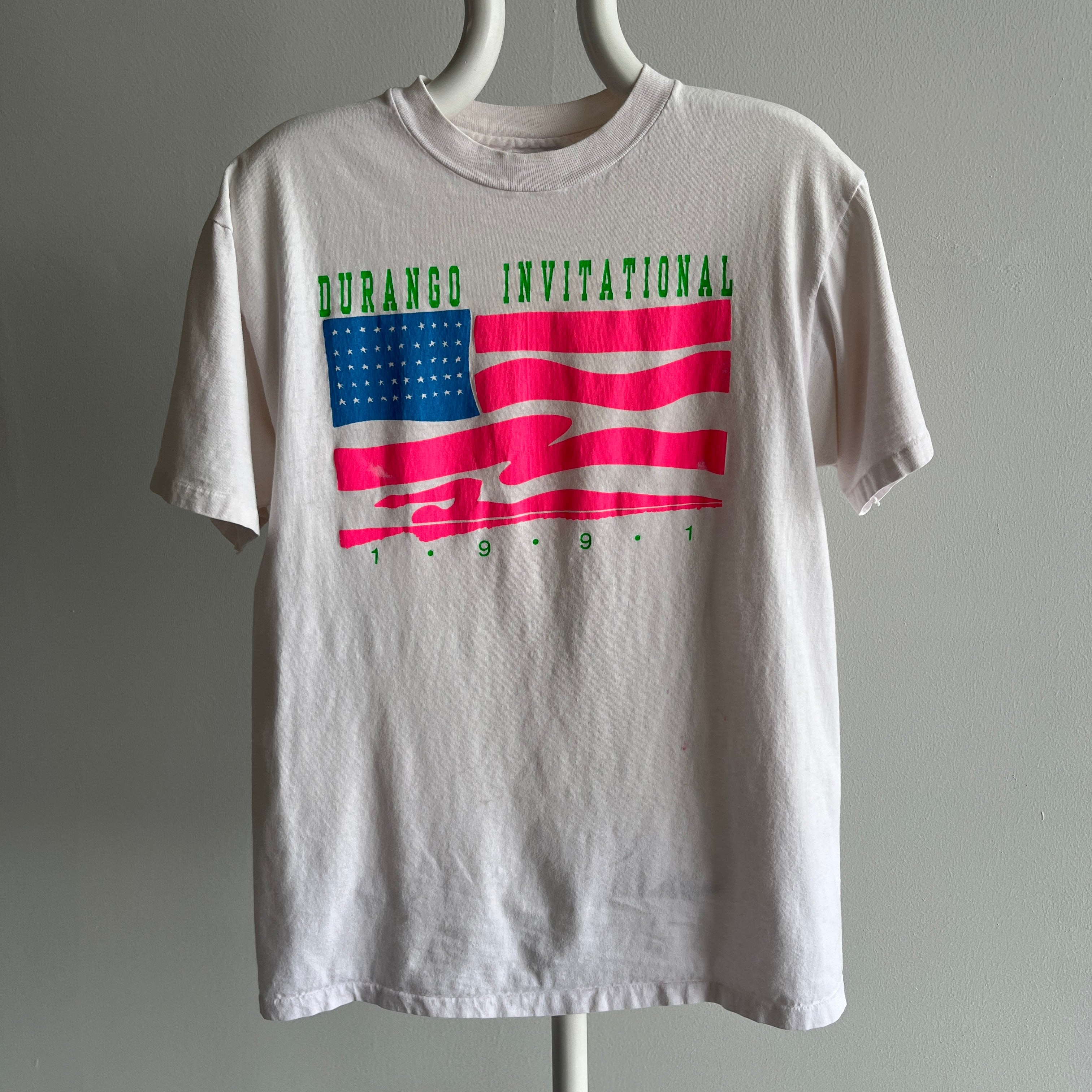 1991 Durango Invitational T-Shirt - !!!