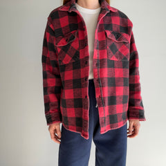 1990/2000s Heavyweight and Structured Buffalo Plaid Flannel