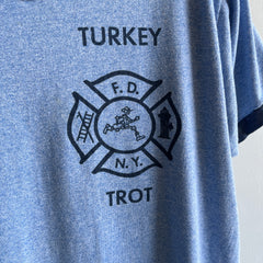 1970/80s FDNY Turkey Trot Ring T-Shirt