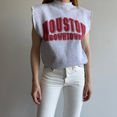 1980s Houston Downtown DIY Warm Up Sweatshirt