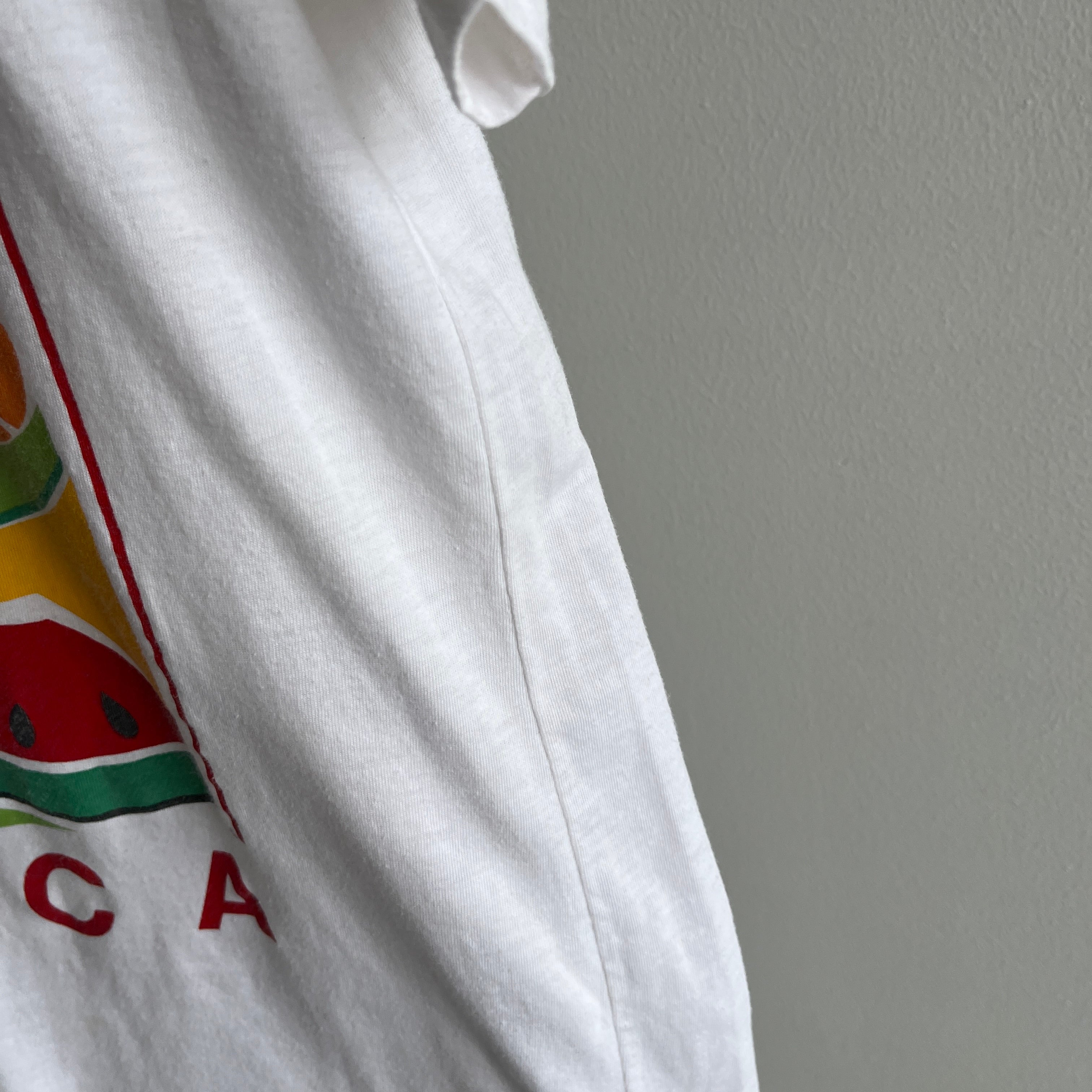 1980s Made in Jamaica, Jamaica Tourist T-Shirt - Side Seam