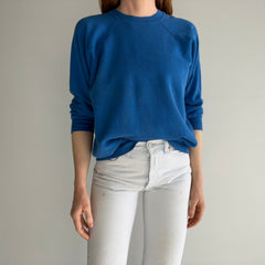 1980s Blank Blue Raglan for *Your* Capsule Collection