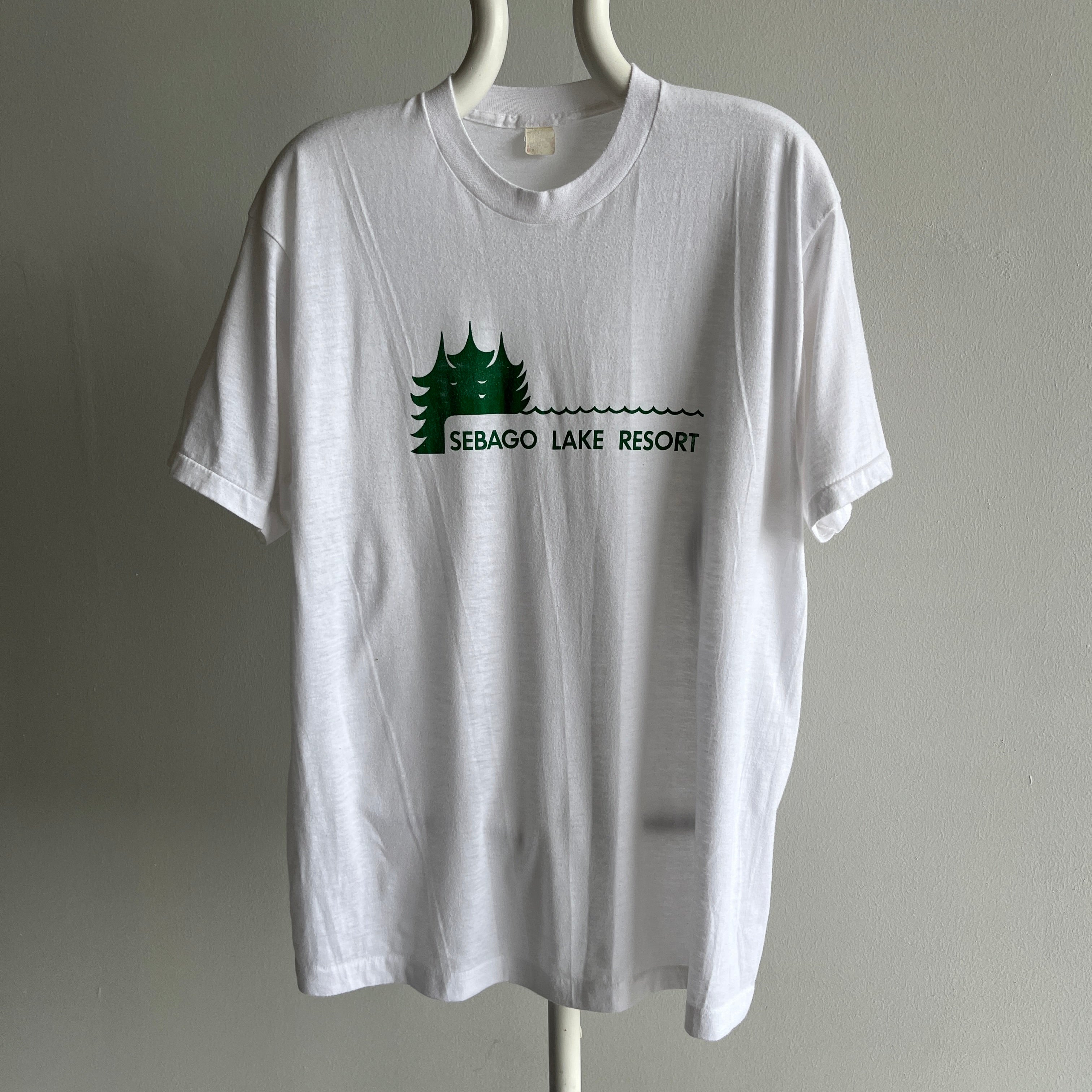 1980s Sebago Lake Resort T-Shirt