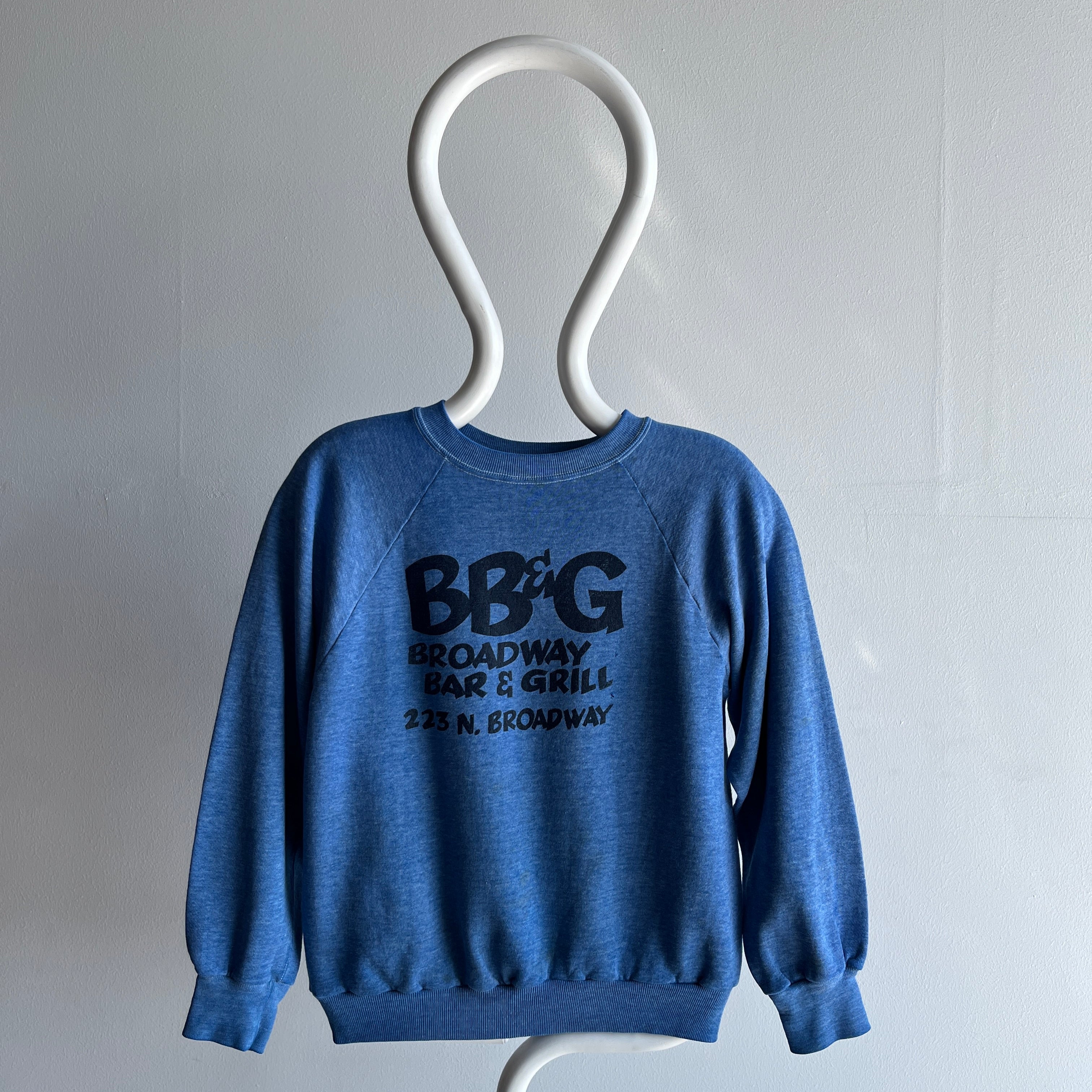 1970s !!! FOTL !!! BB&G Broadway Bar and Grill, NY Sweatshirt