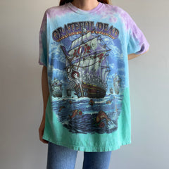 2001 Grateful Dead by Liquid Blue - Ship of Fools Front and Back T-Shirt