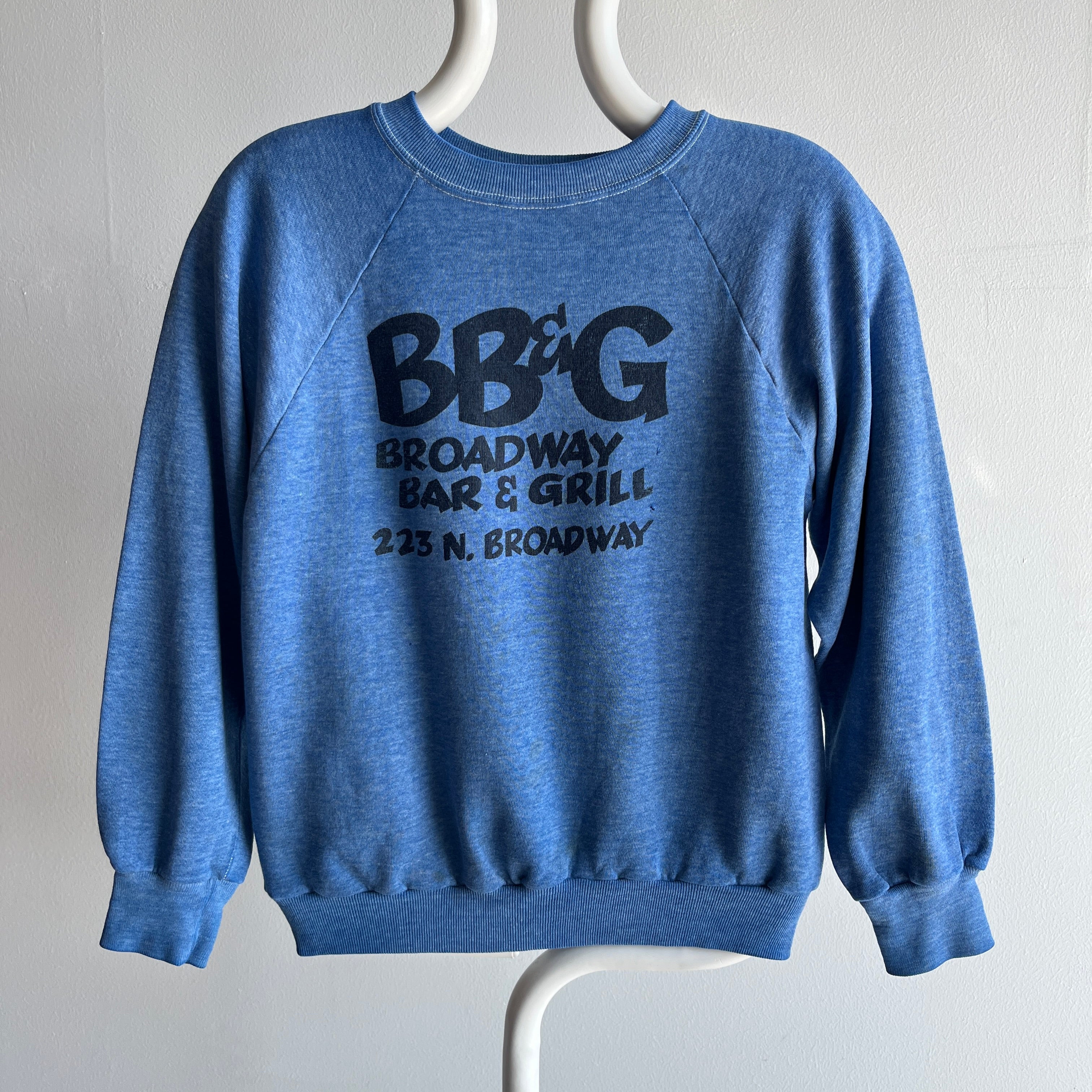 1970s !!! FOTL !!! BB&G Broadway Bar and Grill, NY Sweatshirt