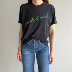 1980s Yards Creek, New Jersey Paint Stained T-Shirt