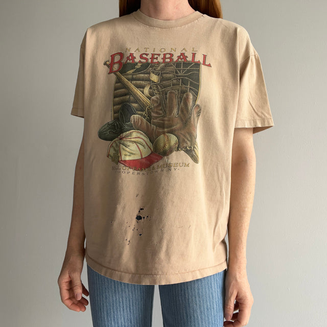 1997 National Baseball Hall of Fame Museum Tattered T-Shirt