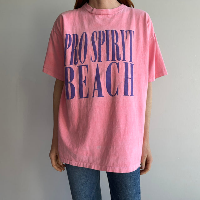 1980s Pro Spirit Beach Larger T-Shirt