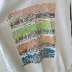 1980s Union Station, Washington DC, National Trust For Historic Preservation Thinned Out Sweatshirt