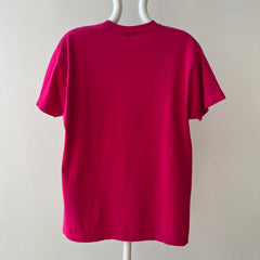 T-shirt teinté de peinture noire vierge des années 00