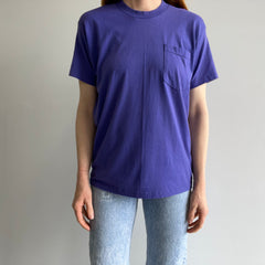 1980s Purple Pocket T-Shirt