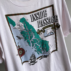 1980/90s Inside Passage Alaska Cotton Tourist T-Shirt