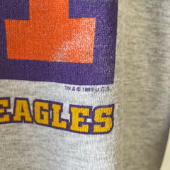 1993 Grey Screaming Eagles Coach Raglan Sweatshirt