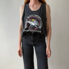 1995 Whale Watchers Club Hawaii Tank Top - EXCELLENT CONTENT
