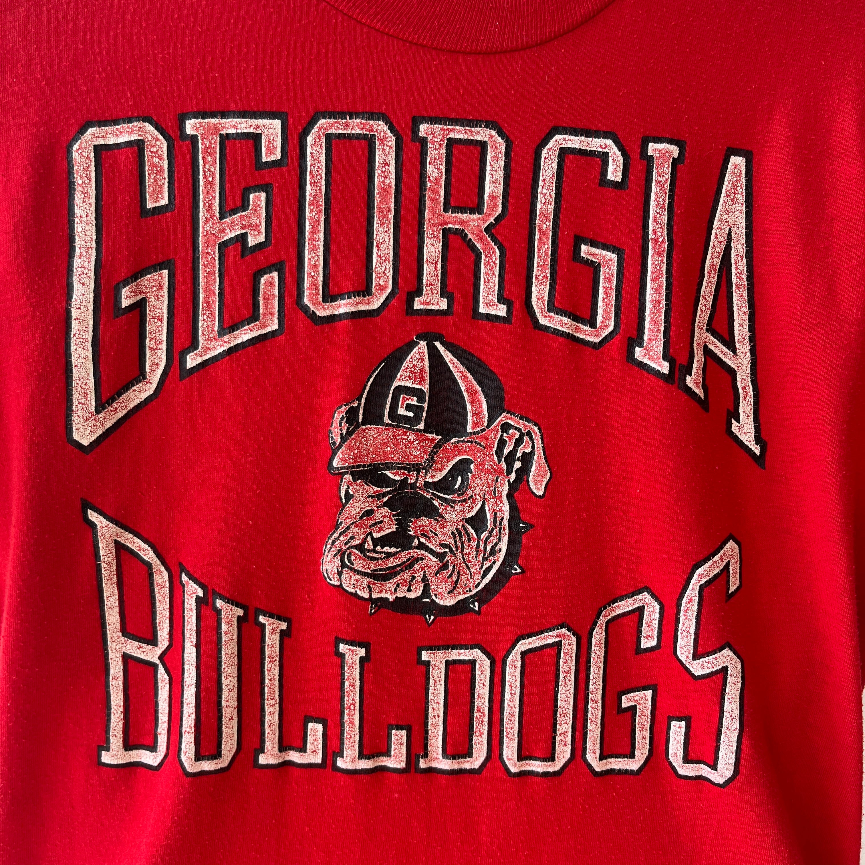1980s Georgia Bulldogs T Shirt - Go Dawgs!!!