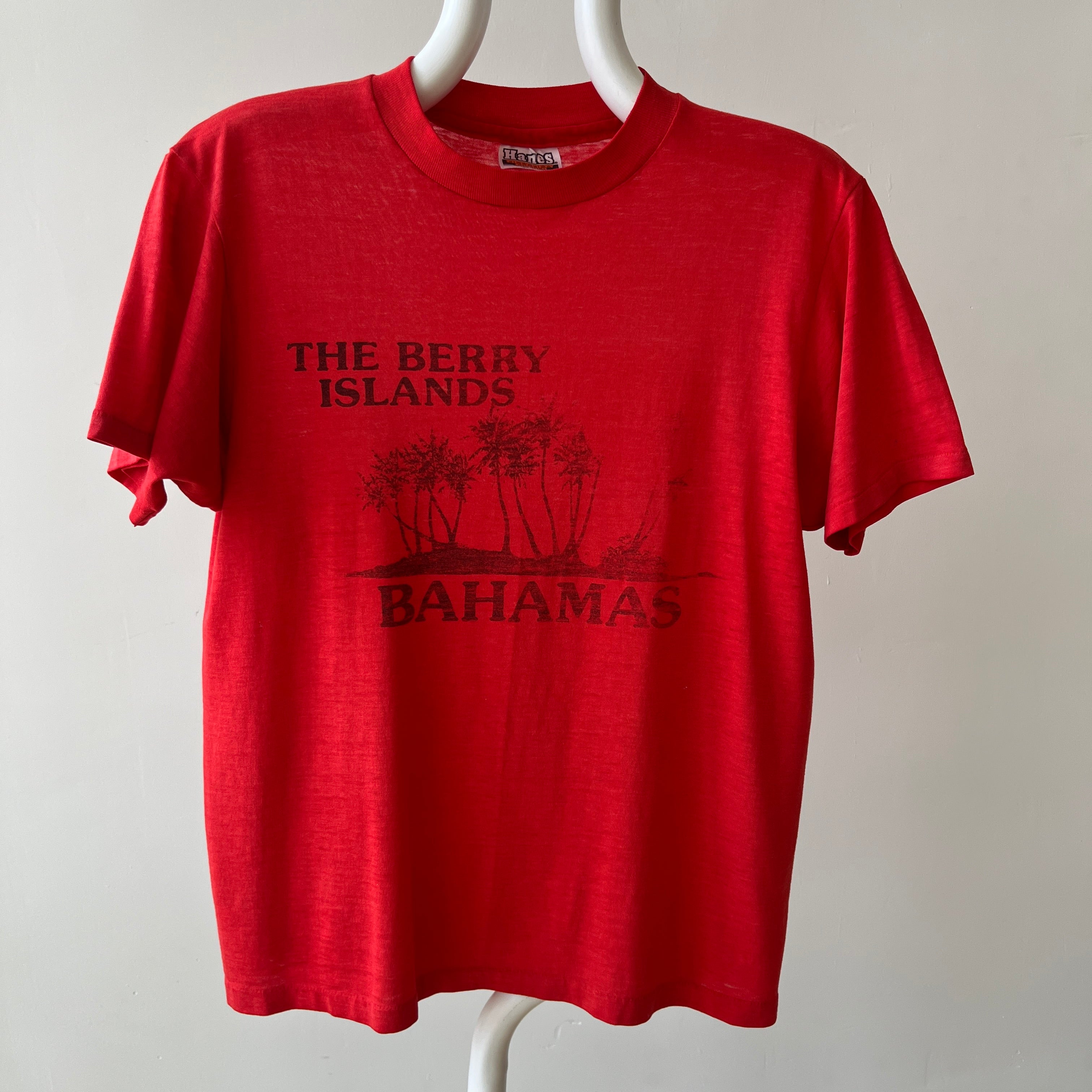 1970s The Berry Islands Bahamas T-Shirt - SILKY SOFT 50/50