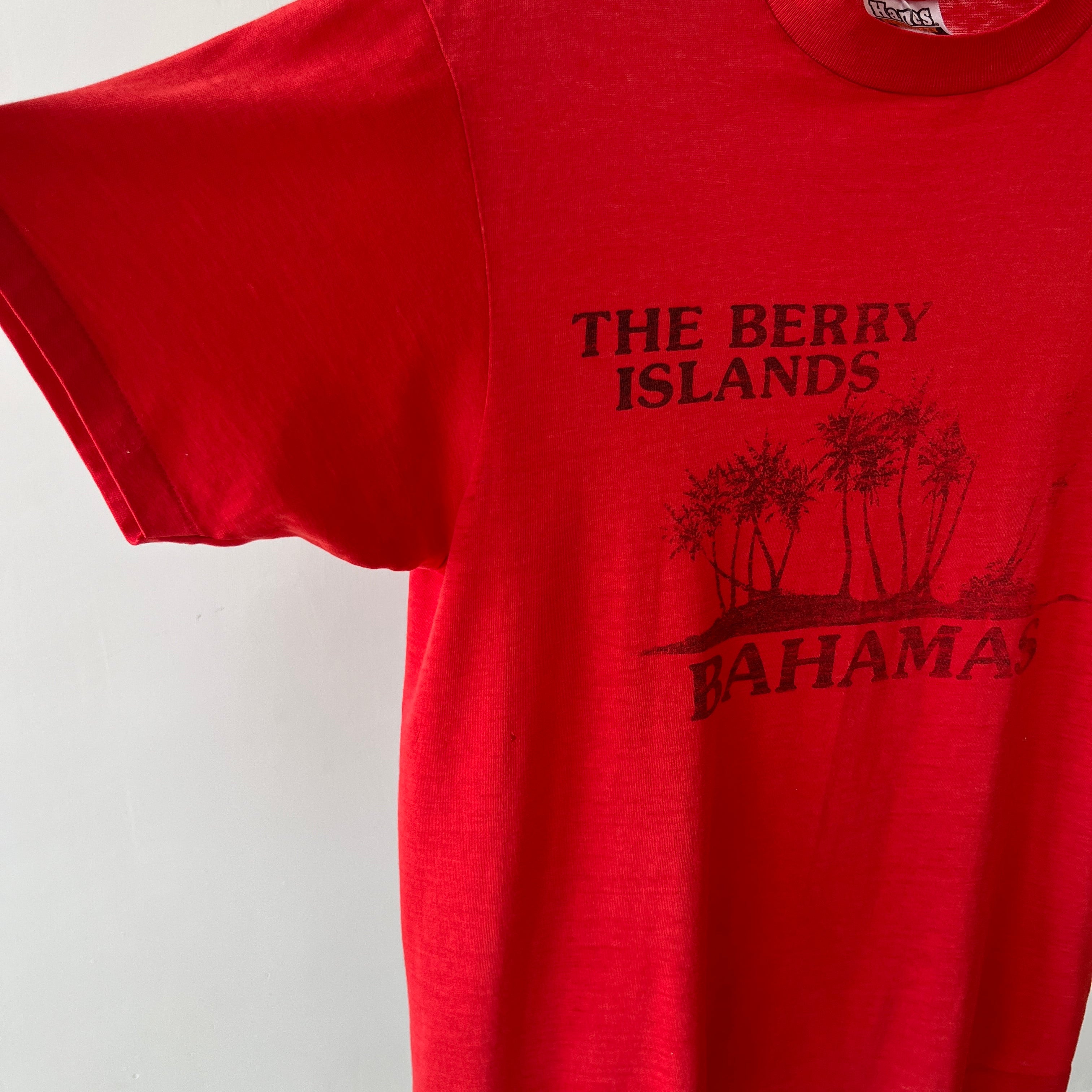 1970s The Berry Islands Bahamas T-Shirt - SILKY SOFT 50/50