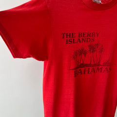 1970s The Berry Islands Bahamas T-Shirt - SILKY SOFT 50/50