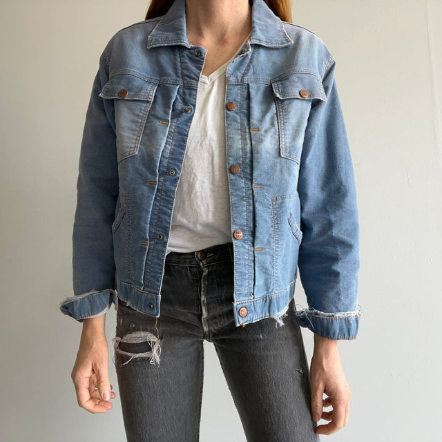 1970/80s Dee Cee Faded and Thrashed Type 1 Style Denim Jacket