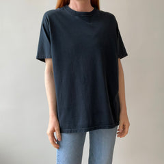 1990s Blank Black T-Shirt