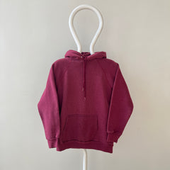 1970s Blank Burgundy Hoodie - !!!!!!!!!!!!!!!