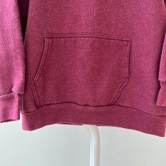 1970s Blank Burgundy Hoodie - !!!!!!!!!!!!!!!