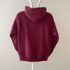 1970s Blank Burgundy Hoodie - !!!!!!!!!!!!!!!