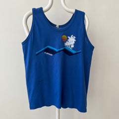 1980s Blue Hawaii Tank Top - THIS!!!