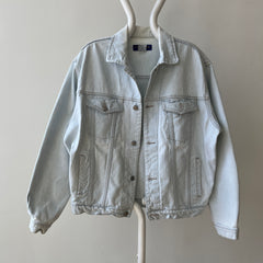 1980s Light Wash Denim Jacket - Jordache Alert